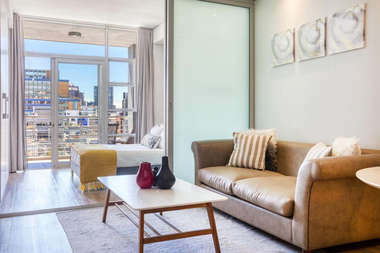 Backup-Powered Trendy City Balcony Apartment Kapstadt Exterior foto